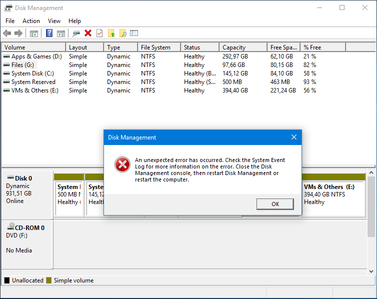 How do I make Disk Management recognize all the free space available for shrinking volume? ada1ddee-fee7-4d00-b1ce-2297b3886b83?upload=true.png