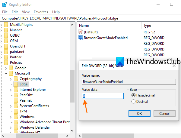 Enable or disable Guest Mode in Microsoft Edge using Windows 10 Registry add-0-in-value-data-of-BrowserGuestModeEnabled-value.png