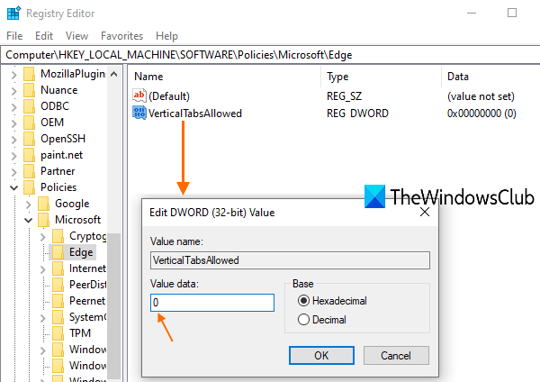 Disable Vertical Tabs in Microsoft Edge using Registry in Windows 10 add-0-in-value-data-of-VerticalTabsAllowed-dword-value.png
