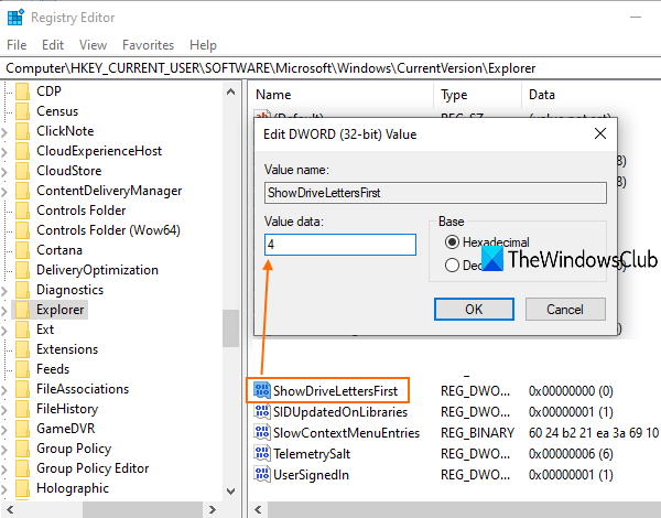 How to Show Drive Letters first before Drive Names in Windows 10 Explorer add-4-ShowDriveLettersFirst-Value-data.png
