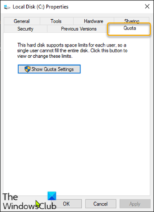 How to add or remove Quota tab in Drive Properties in Windows 10 Add-or-remove-Quota-tab-in-Drive-Properties-218x300.png