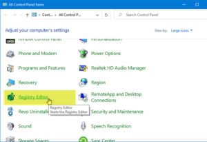 How to add Registry Editor to Control Panel in Windows 10 add-registry-editor-to-control-panel-300x206.jpg