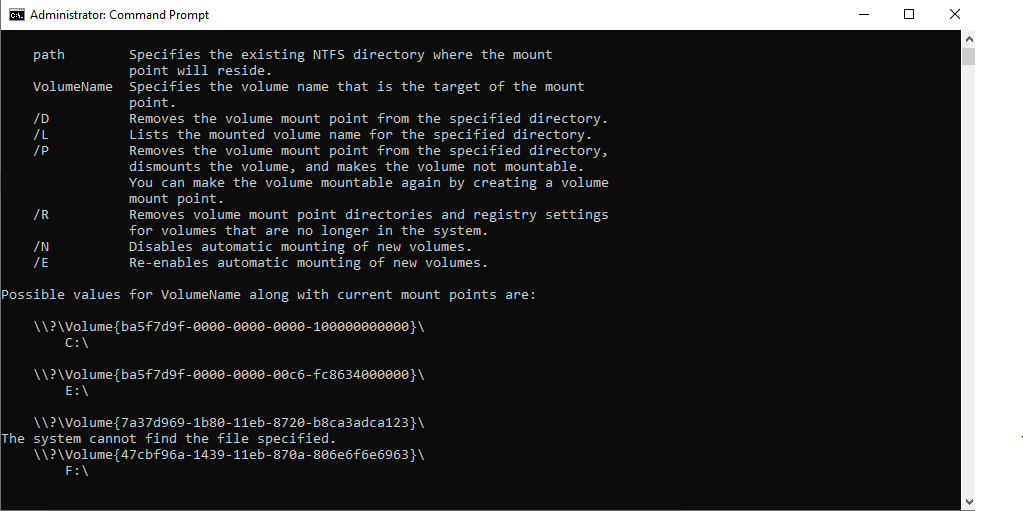 Assign volume name to a current mount point ade40581-c68b-4d75-9ac9-0f5ac1a810db?upload=true.png