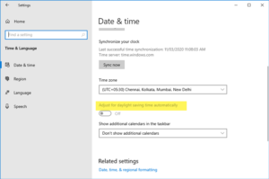 Adjust for daylight saving time automatically is grayed out in Windows 10 Adjust-for-daylight-saving-time-automatically-is-grayed-out-300x199.png