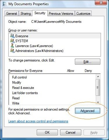 Access denied to micro SD card - ERROR: File ownership cannot be applied on insecure file... advanced9.jpg