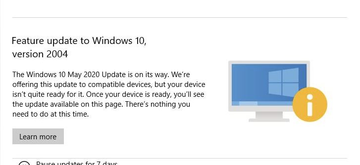 the Windows Update  to 2004 ad , no longer appears ae3355b9-cfbd-49af-95a3-e7f7bd0da731?upload=true.jpg