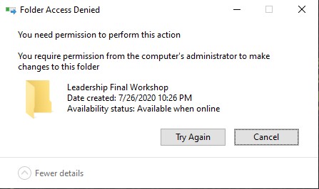 Cannot delete this folder on desktop ! ae68018d-de3c-4844-ab22-72cfd0e5609c?upload=true.jpg