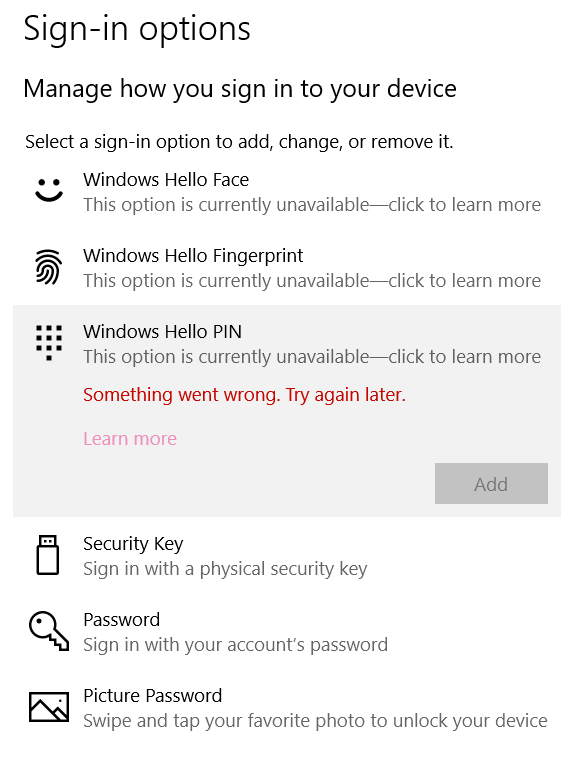 Windows Hello sign in options stopped working ae6e9ced-1909-45b5-8bde-8c72d22a6bf5?upload=true.png