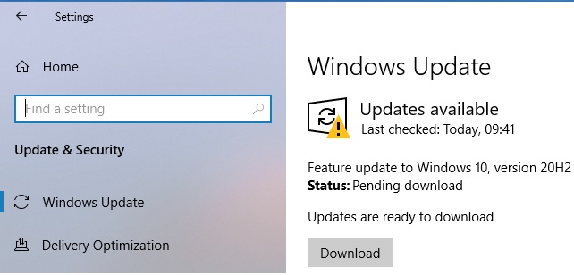 Windows 10 20H2 being pushed to users with 1909 affected with the Conexant issue aee5f5fb-7e68-43f7-bc0e-0487ece9d1e0?upload=true.jpg
