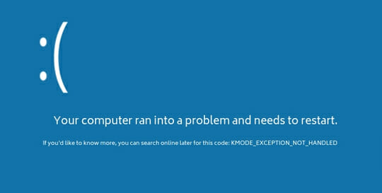 Error: KMODE_EXCEPTION_NOT_HANDLED BSOD Blue Screen Of Death aee65866-e63c-489e-bcb1-4ad1300751e3?upload=true.jpg