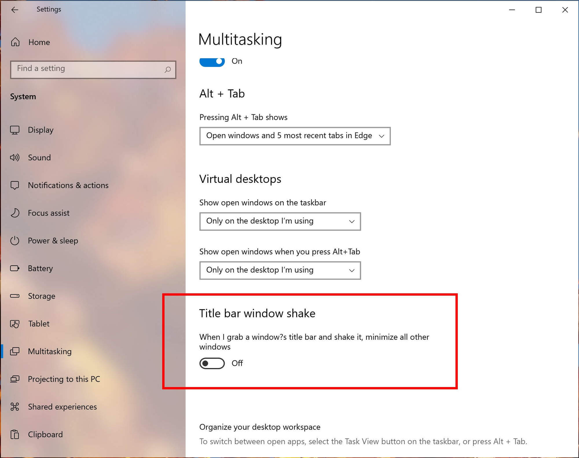 Windows 10 21H2 turns off Aero Share “shake to minimize” by default Aero-Shake.jpg