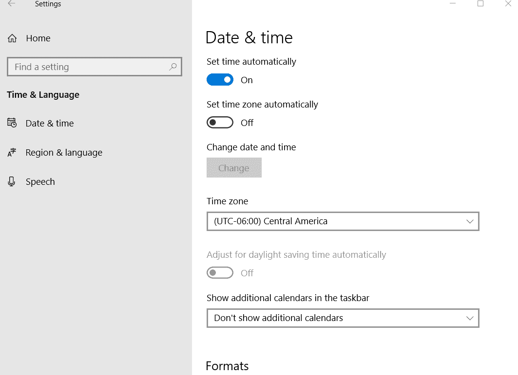 I am unable to select the "Adjust Daylight Saving Time Automatically" switch, and more. af4be488-4a09-4986-a363-7e8ce785663c?upload=true.png