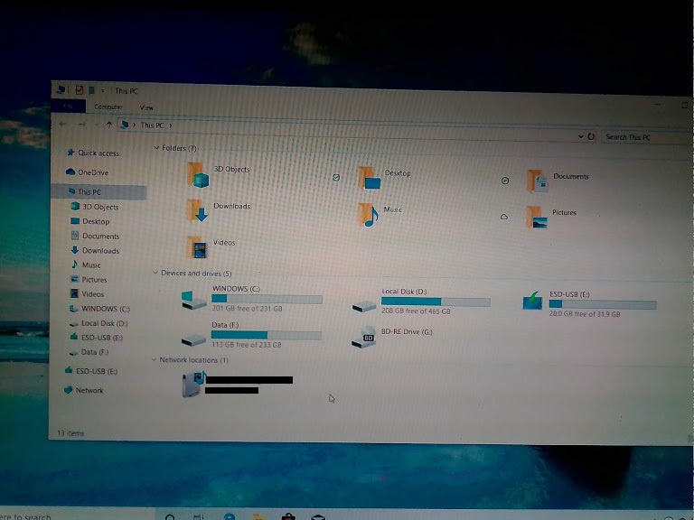 I have reinstalled Windows 10 using a USB Flash Key which has changed the name of my Data (E:) af4eb5ce-1ab8-47d5-902a-df8a2765638b?upload=true.jpg