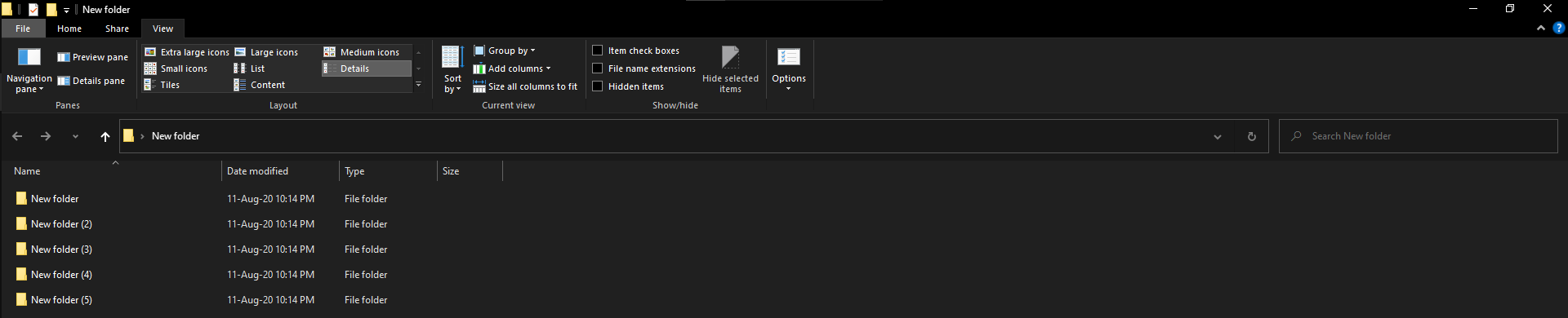 What happened to my windows explorer detailed and list view? af821a73-5f4c-4a13-b72f-4a14651ab52e?upload=true.png