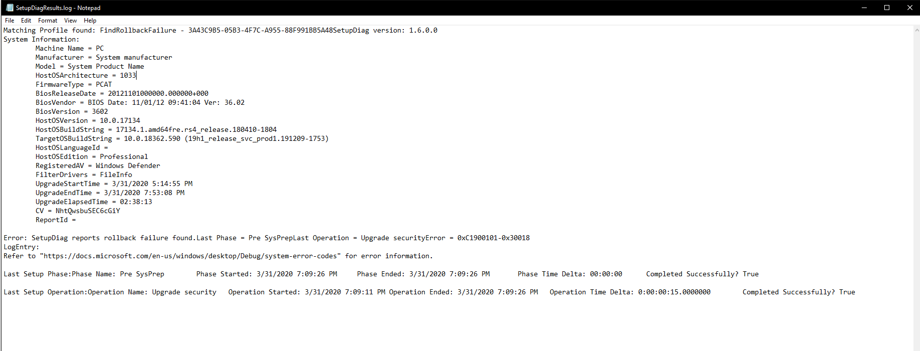 Cant update windows 10 to the newest version. from 1803 to 1909 afa270f0-f81b-4b44-8995-64635637558f?upload=true.png