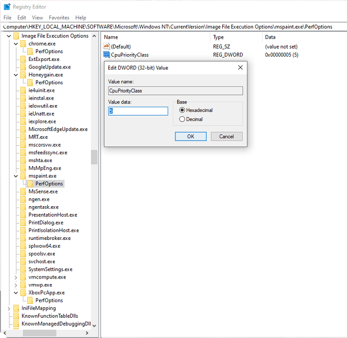 Permanently setting Priority Processes Using Registry Editor does not work for "NVIDIA... afc8317b-fe94-44af-b57e-6b2fe7f32c0b?upload=true.png