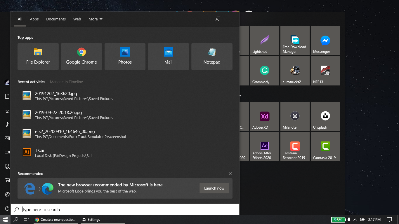 Windows Search covering the start menu aff7e375-37c0-4fd9-84e2-10f327f3003a?upload=true.png