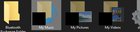 My shortcut folders have black boxes and deny access, but this only happens on shortcuts in... ajI58bCGLlxTwK8GNxF8daao85qVMffKn1EdW2B8Cck.jpg