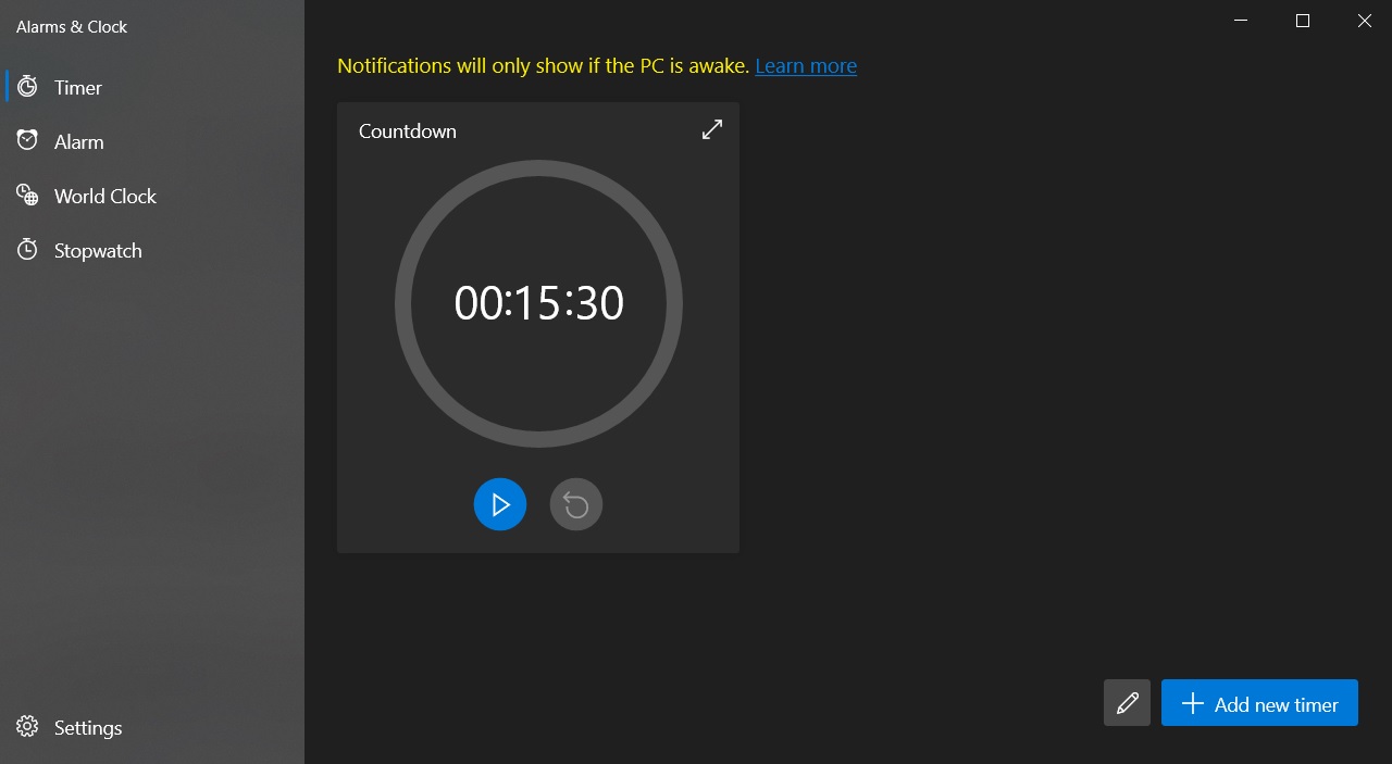 Windows 10’s new look makes its first appearance in a Microsoft app Alarms-and-Clock.jpg