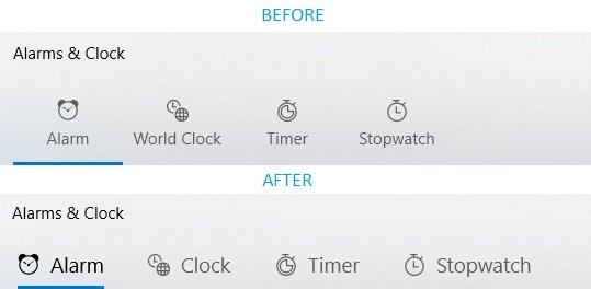 Windows 10’s Alarms & Clock app updated with UI changes and Fluent Design for Insiders Alarms-and-Clocks-UI-changes.jpg
