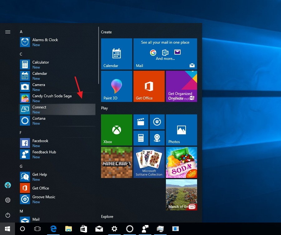 cannot highlight or move things. all-apps-reveal-highlight-redstone-4-windows10.jpg