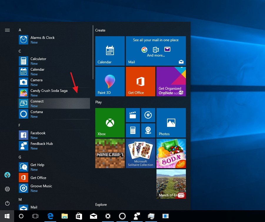 why do I have to click twice to highlight? all-apps-reveal-highlight-redstone-4-windows10.jpg
