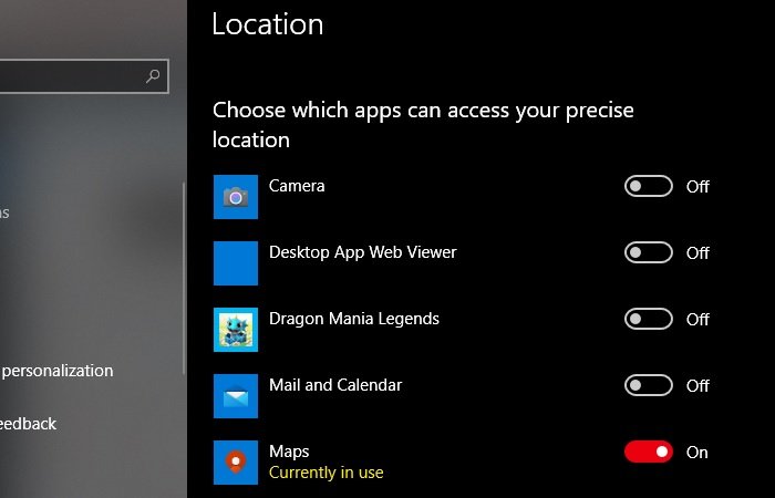 How to change Location settings in Windows 10 allow-apps-location.jpg