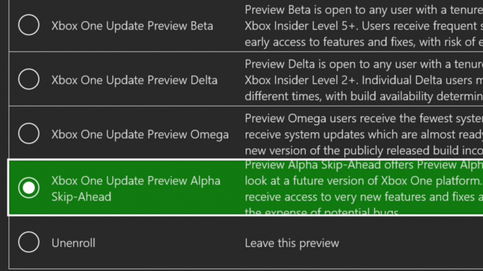 Xbox One Preview Alpha Skip Ahead 1910 Update 190523-1920 - May 25 AlphaSkipAhead-hero-hero.png