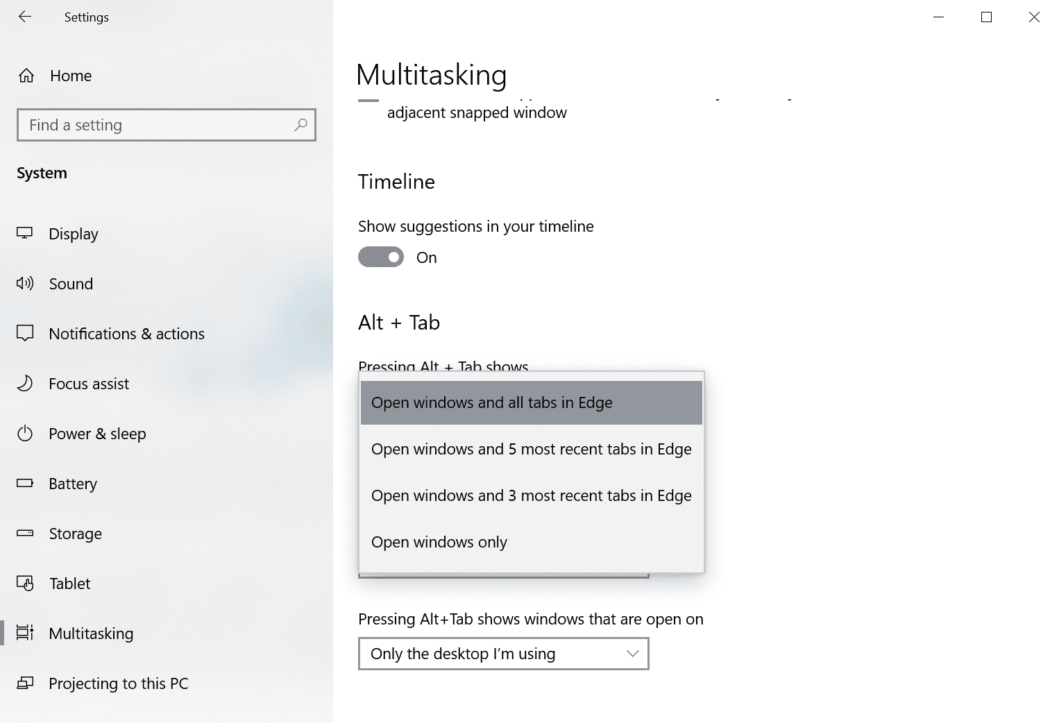 Unlock the features of Windows 10 version 2009 right now alt-tab-edge-tabs.png