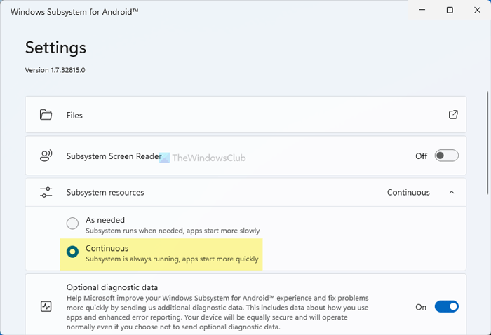 How to always run WSA in background on Windows 11 always-run-wsa-in-background.png