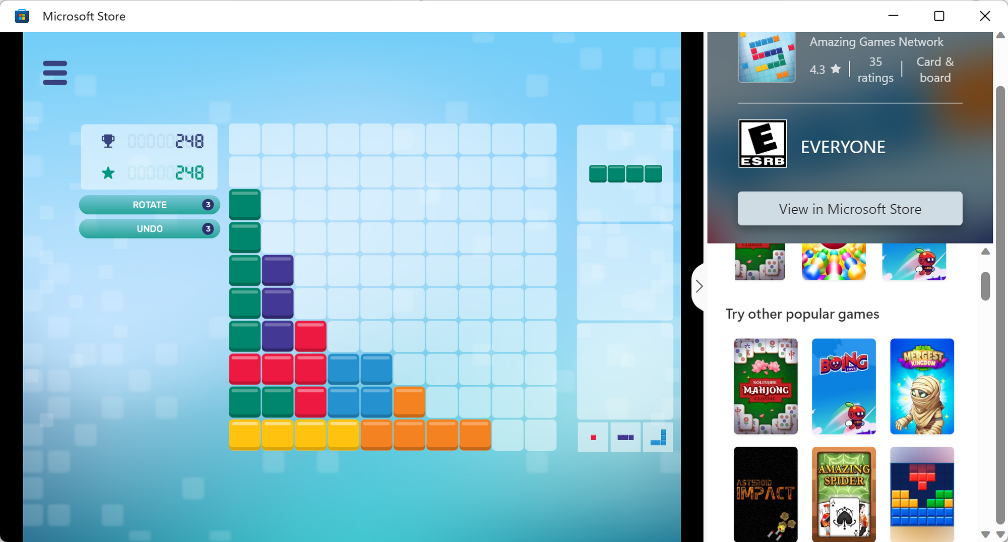 Microsoft adds games that you can play without download to the Microsoft Store amazing-games.png