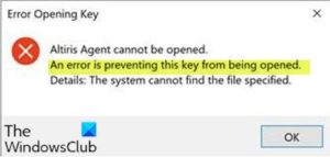 Error Opening Registry Key: An error is preventing this key from being opened An-error-is-preventing-this-key-from-being-opened-300x143.jpg