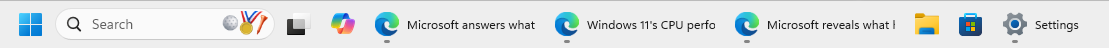 Sorry Microsoft, Windows 10 taskbar is still better than Windows 11, and here’s why App-labels-not-hidden-in-Windows-11.png