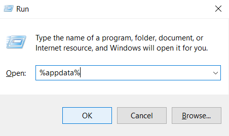 Skype has stopped working on Windows 10 appdata.png