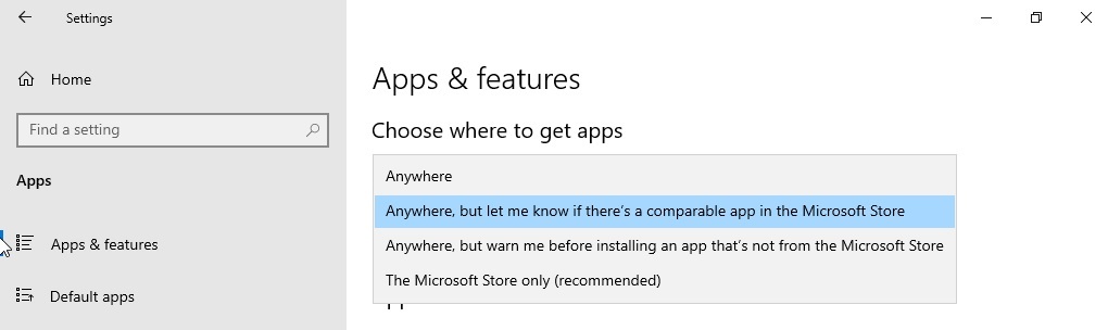 Windows 10 19H1 to bring Search improvements, simplified Apps & features page Apps-and-features-page.jpg