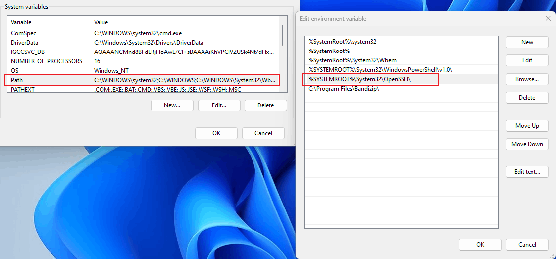 OpenSSH not working after upgrading from Windows 10 to 11 ArczUQ9qdOmPzybiPWMB4VQ2SdvcXvcKUQ4u6CTgNPuwqOyZTU2%2B4qqoWe%2FoxF%2BsmNsKuo7mCmvkZiND8YJ3Ik4%3D.png