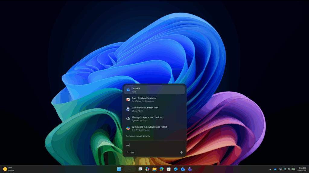 Windows 11 Insider build 26220.7523 adds Ask Copilot on the taskbar, Agent launchers, and... Ask-Copilot-on-taskbar-1-1024x576-1.png