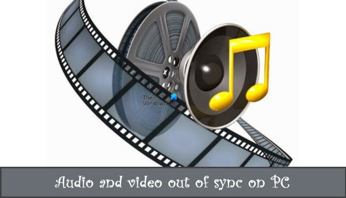 How do I fix Audio and Video out of sync on Windows 11/10? Audio-and-video-out-of-sync.jpg