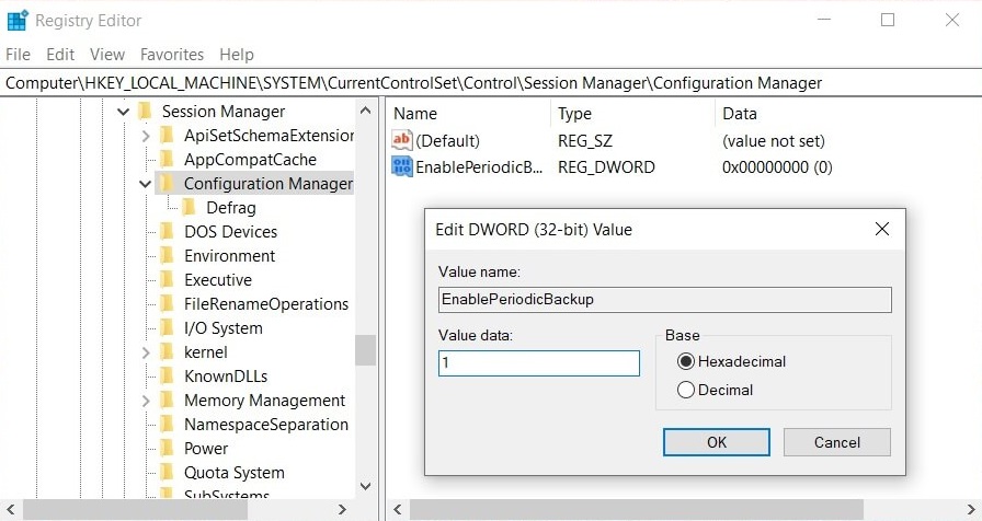 How to enable automatic Registry backup in Windows 10 Automatic-registry-backup.jpg