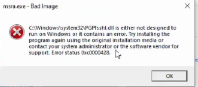 msra.exe - Bad Image Error With Windows 1903 b02aacfa-d0c9-456d-9b9b-1094fb4dc6ae?upload=true.png