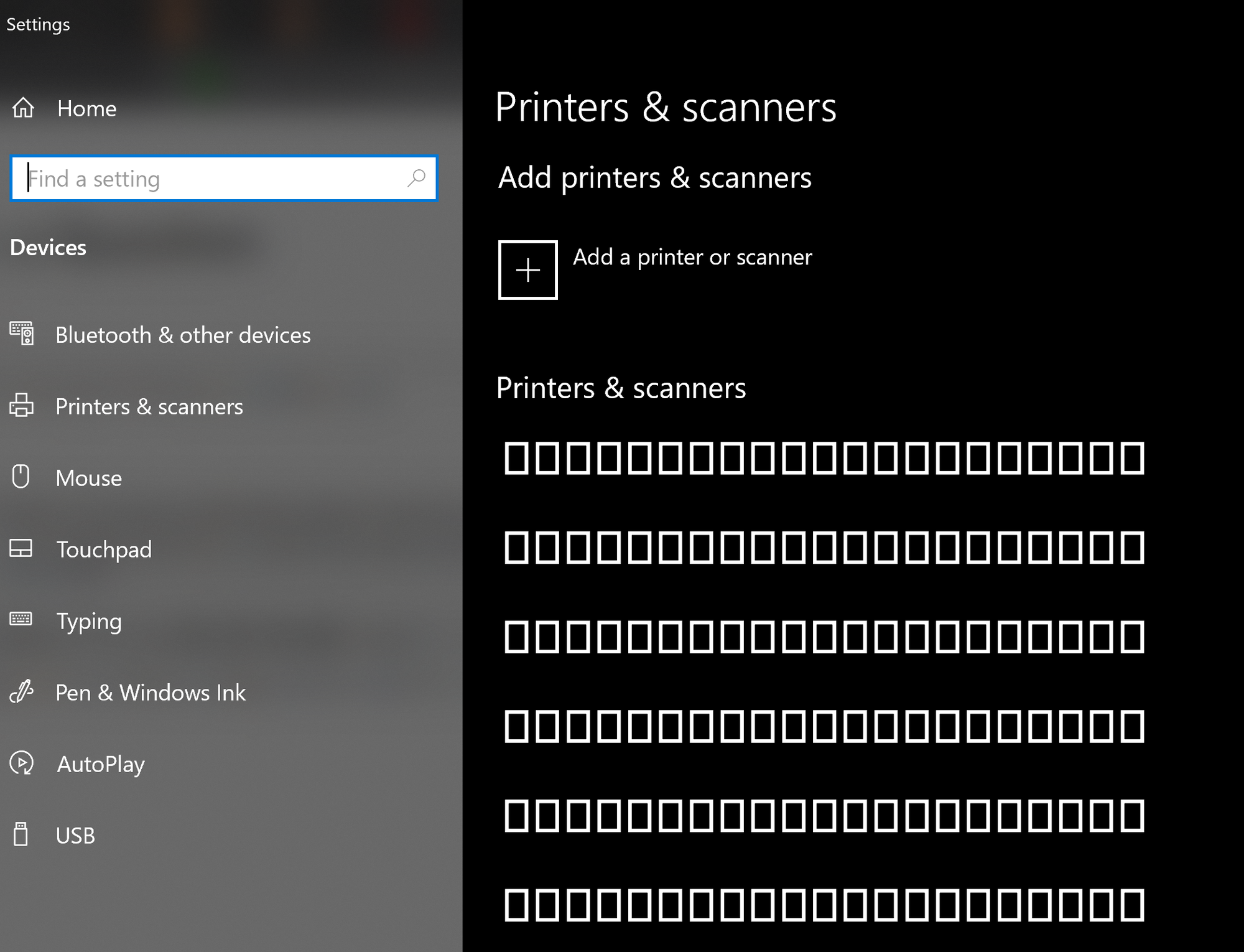 Printers show up as boxes ☐☐☐☐☐☐☐☐☐☐ b05edabb-648a-4f2a-85ec-5494f986f010?upload=true.png