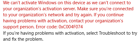 Windows is telling me that I need to activate Windows. b08799803fda2eea31404de7ac48a2bc.png