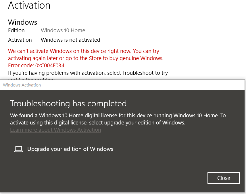 Activate Windows Watermark keeps reappearing few days after i troubleshooted it b0a543f7-56ad-4998-8347-a1af91dfc1a8?upload=true.png