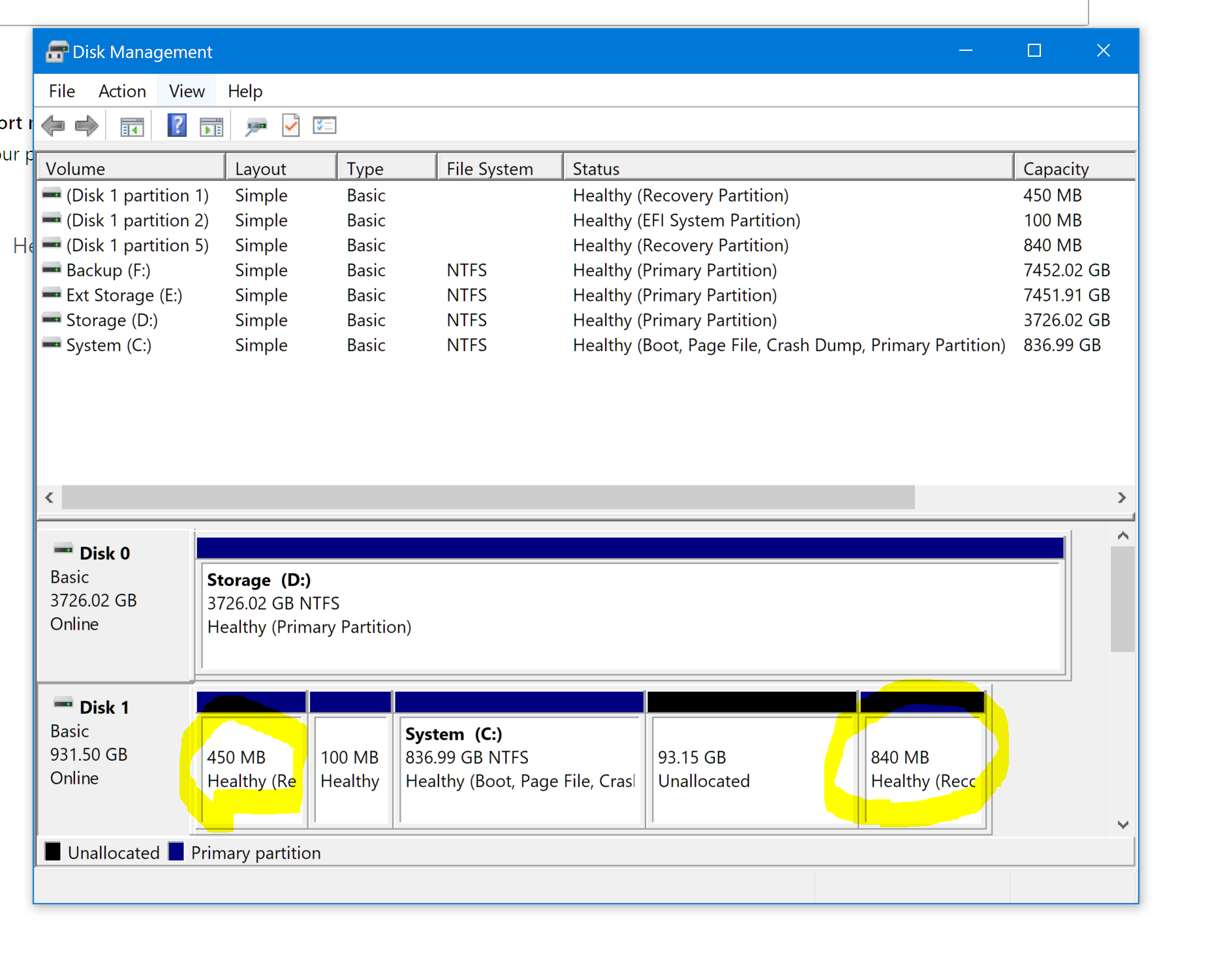 I have multiple Recovery Partitions? b0be0e9b-b25f-494f-8ad6-e3ae8dfd6f0d?upload=true.png
