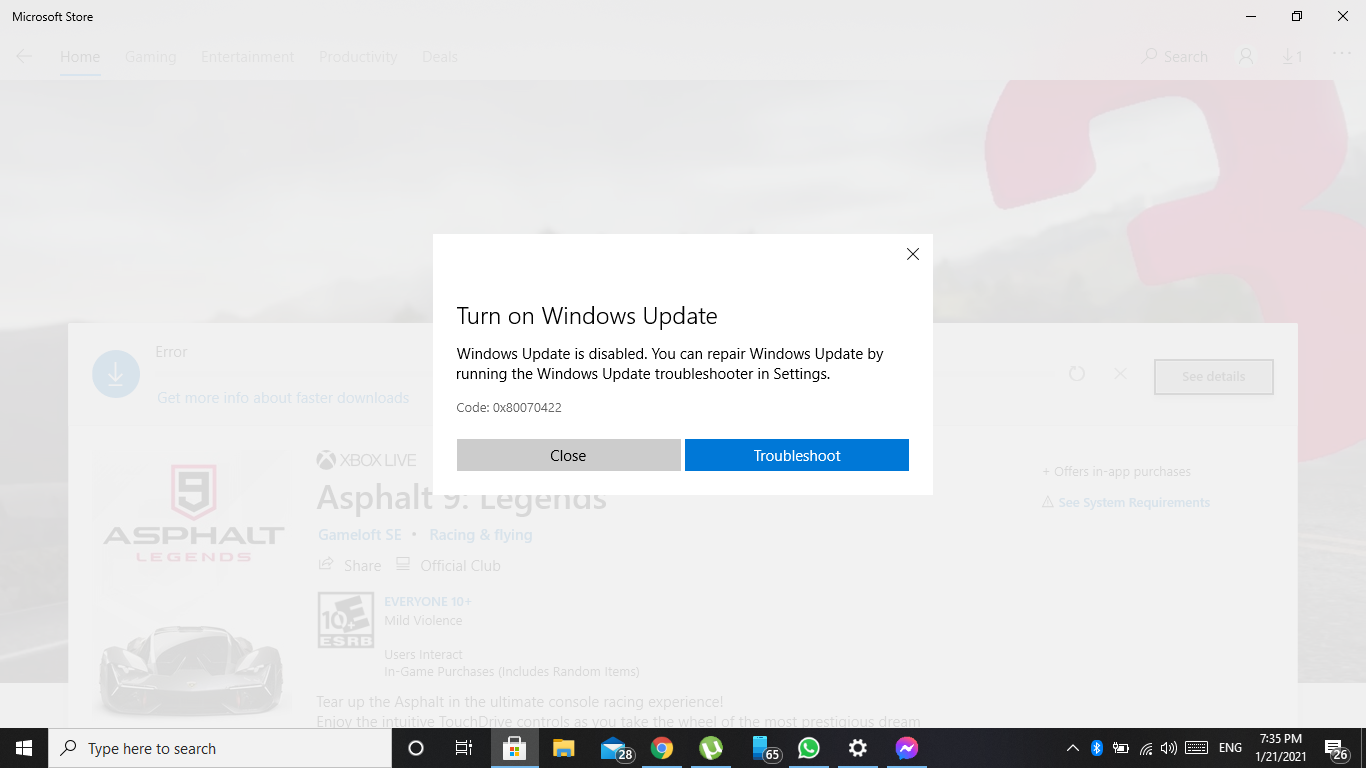 The windows update page is blank in settings b108abf3-4973-4a2b-8fbb-58cddb9f6549?upload=true.png