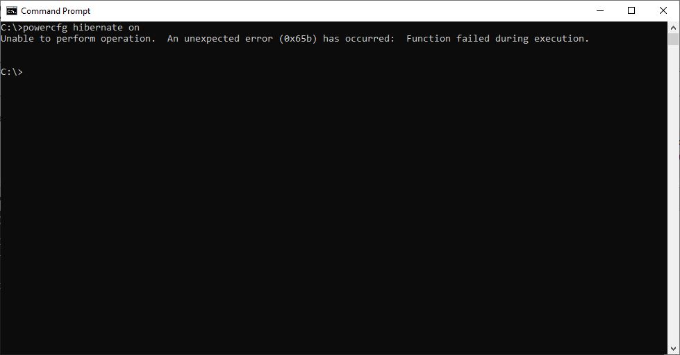 Hibernate possibility disappeared b1304045-016f-4af5-9871-266d4da163e5?upload=true.jpg