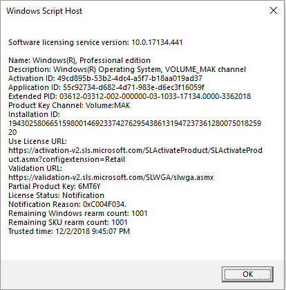 Windows 10 Home Activation Error 0xC004C003 and 0x803fa067 b1377bd8-9479-41f3-8646-425c2989ca2e?upload=true.png