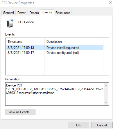 Other Devices PCI Device needs a driver update but nowhere to be found. b263341d-f646-446b-8c94-2b0cdcc501b7?upload=true.png