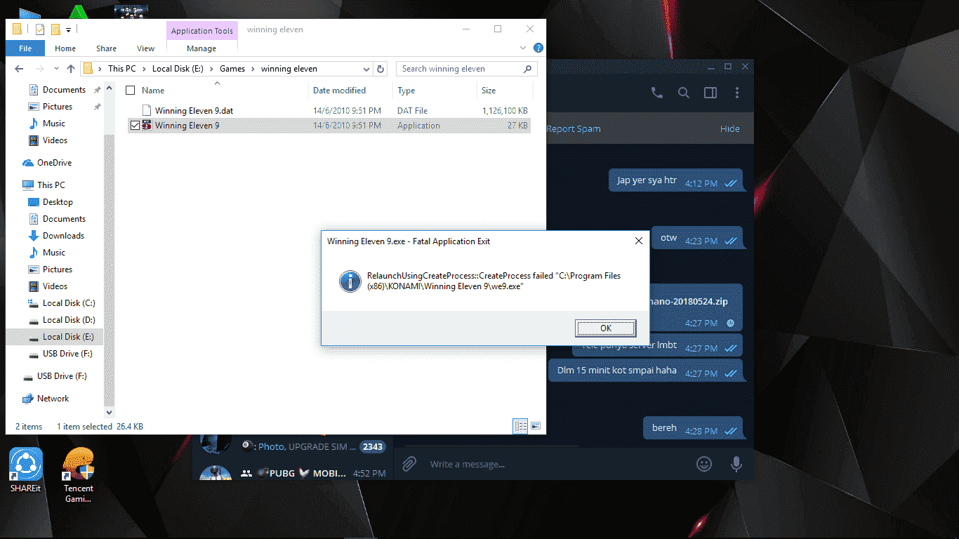 How to fix this problem?? Winning Eleven 9- Fatal Application Exit b27477e5-e711-4f3a-846c-47b5b995ece4?upload=true.png