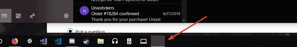 Taskbar icon missing for mail and other apps. b29350f4-9102-468b-bddf-eb55dc28e045?upload=true.png